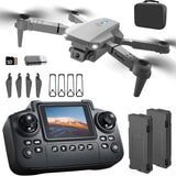 S2 MAX drone, dual-camera drone, upgraded remote control, ESC camera, long-lasting battery, 360&deg V1102-823-59420-GRY-TWOBATTERIES