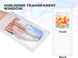 120pcs Mylar Bags for Food Storage120pcs Holographic Packaging Bags V1258-DP02-C-715
