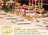 50 Pcs Gold Napkin Rings Metal Napkin Rings Holders Hollow Out Design Delicate Napkin Rings Bulk for V1369-AZ3-W-04937