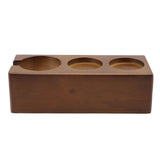 Coffee Filter Tamper Holder Beech Environmental Protection Coffee Tamper Station Base for Home Bar V1294-YM0717-3118220188211