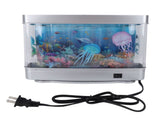 Fake Fish Tank Lamp with Moving Fish LED Artificial Aquarium Decorative Lamp Night Light for Kids V1294-YM0901-3119240106411