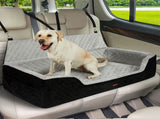 Pawz Dog Car Booster Seat Belt Pet Safe Protector Travel Bed PT1240-L-BK