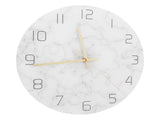 Simple Marble Wall Clock Fashion Cracked Acrylic Material UV Printing Clock Living Room Decoration V1294-YM0710-3115210161611