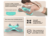 Black Multi-functional Balance Board with Timer for Core Training and Fitness Entertainment, Home V888-ELOSUNG43452