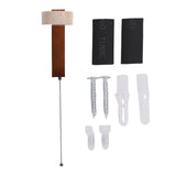 LED Wall Sconce Oak Wood Travertine Stone Modern Rotatable Wall Light Fixture Art Decor for Entryway V1294-YM0901-3119250058412