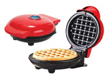 WXH Mini Waffle Maker - Electric Nonstick Round Waffle Grill Machine, Compact Design V1263-JX-4477