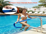 Pool Rail, 137.1 x 81.3 cm Pool Handrail, 100kg Load Capacity Heavy Duty 304 Stainless Steel V952-BXGYCFSYM543YO17Y001V0