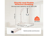 Trapeze Bar for Bed Mobility, Height-Adjustable Free Standing Trapeze Bar with 2 Wheels, 300LBS V952-CSDJLDXDJZGZ2TMM8V0