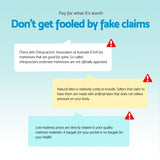 Giselle Bedding 24cm Mattress Super Firm Single MATTRESS-FIRM-024-S