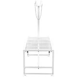 Livestock Stand 51x23 inches, Trimming Stand with Straight Head Piece, Goat Trimming Stand Metal V952-YYZJJSCDLZBS00001V0