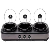 Westinghouse Slow Cooker Ceramic Pots 3 x 2.5L V178-67245