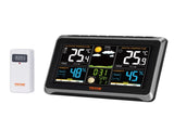 Weather Station Indoor Outdoor, Large Color Display, Wireless Digital Home Weather Station, with V952-SNQXZWX75VAAAAQ08V3
