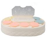 Turntable Cupcake Display Stand with Music LED Automatic Rotating Plates with Serving Trays Cupcake V1294-YM0901-3118240071111