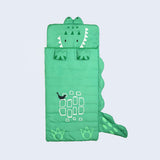 Children's Sleeping Bag 160x60cm Cartoons, soft warm, green V1188-MS101-00754-1