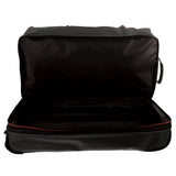 140L Pierre Cardin Trolley Bag Medium Soft Travel Luggage Wheeled Duffle - Black V563-PC3766-BLACK