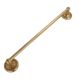 Copper Towel Bar European Style Bathroom Single Bar Towel Rack Bathroom Hanging Rack Antique V1294-YM0706-3112230064012