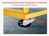 Engine Stand, 340 KG Load Capacity Engine Motor Stand with Adjustable Width & Length, Heavy-Duty V952-YDFXZSZJ750LU66M0V0