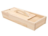 Wooden Hand Rolled Moxa Wool Maker Unfinished Moxibustion Mugwort Wool Maker for Home Use Enhanced V1294-YM0901-3117250228111