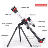 kid Telescope, Astronomical Telescope, High Definition Eyepiece, Fun Learning Gadget For Kids V1369-AZ3-W-09789