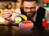 2pcs Martini Glass Round Base Cocktail Glasses Cup For Party 260ml V1294-YM0523-220423GS0147