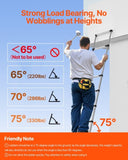 VEVOR Telescoping Ladder Stainless Steel Extension Step 3740mm Portable Ladders V952-SSTTNLSLK125UY2CLV0