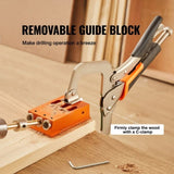 Pocket Hole Jig Kit, 34 Pcs Pocket Hole Jig System with C-clamp, Fixture, Steps, Wrenches, V952-TSXKKJPGDGJJQ2BJPV0