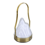 Portable Cordless Table Lamp Acrylic Iron LED 3 Modes Stepless Touch Dimmable USB Rechargeable V1294-YM0901-3119240052511