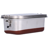 Stainless Steel Food Container Bento Lunch Box Waterproof Leakproof Bento Box for Office Camping V1294-YM0901-3118210161812