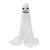 White Cloth Ghost Decor Adjustable Height Cute Unique Lighted Fabric Ghost with String Light for V1294-YM0901-3115240057911