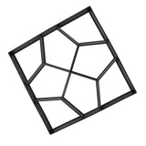 Walk Maker 15.7 Inch ABS Reusable Pavement Concrete Path Maker Stepping Stone Paver for Lawn Garden V1294-YM0901-3111250035111