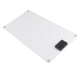 25W 18V Portable Monocrystalline Silicon Dual-USB Charging Solar Panel for Light Car Boat V1294-YM0901-3119200012011