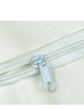 1 Pair White Cute Bowtie Car Headrest Pillow and Waist Cushion Set, Stylish V888-ELOSUNG17639