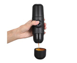 Manually Operated Portable Coffee Maker Espresso Machine Variant Size Value black V1263-JX-2416