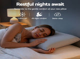 ROOMSENSE Cooling Memory Foam Pillows for Sleeping, Anti-Clumping Solid Core Bed Pillows for Hot XFKF-PL-1167F-WHX2