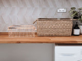 Set of 2 Wire Mesh for Vegetables and Pastry, Portable Iron Handheld Decorative Storage V1370-AZ4-23116