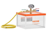 2 Gallon Vacuum Upgraded Multipurpose Acrylic Vacuum Degassing Transparent Vacuum V952-YKLZKQYKL2GAAHHNZV0