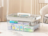 Food Storage under 20,Storage Box Transparent Kit Storage Items Storage Transparent Multi V1369-AZ3-W-17638