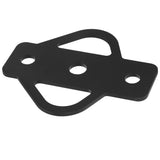 Heavy Duty Trailer Hitch Adapter, Black Carbon Steel Towing Hitch for Garden and Work Use, 1 Set V1369-AZ3-W-09038