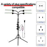 3 Heads LED Grow Lights for Indoor Plants Full Spectrum 3 Light Modes 5 Brightness 3 Timing with V1294-YM0901-H48543EU-2
