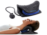 Adjustable Airbag Neck Stretcher Ergonomic Cervical Traction Pillow with 8 Massage Points for Neck V1107-CS-QNJBLSQ