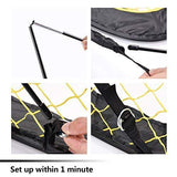 2 in 1 Pop Up Kids Soccer Goal - Indoor/Outdoor Soccer Target Net for Improving Passing and Shooting V1370-AZ4-06436