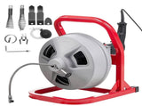 Drain Cleaner Machine 15m x 8mm, Sewer Snake Auger with 228RPM Electric Drill, Manual Feed Drain V952-GDSTJLSGTSSD08LY3001V3