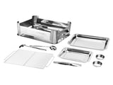 Barbecue Grill Thickened Stainless Steel Grilled Stove Charcoal Alcohol Grill Rectangular Grill V1294-YM0714-3111210265814