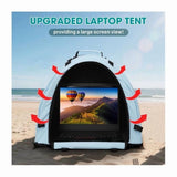 Laptop Sun Shade, UV-Heat Reflective & Water-Resistant Material, Easy to Carry Computer Case for V1369-AZ3-W-09806