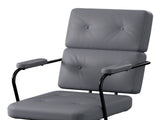 LEVEDE Ergonomic Office Chair Computer PU Grey OF1047-GY