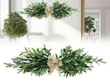 24" Floral Swag, Greenery Swag, Artificial Flower Swag, Spring Floral Swag with Green Leaves V1369-AZ3-W-20327