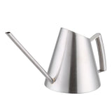 900ml Stainless Steel Watering Can Brushed Garden Planting Indoor Outdoor V1294-YM0722-JY01276