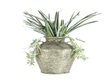 Hammered Urn-Antique Gold 30x35cm V637-97000URN