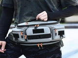 Waterproof Waist Bag, Multifunctional Outdoor Crossbody Shoulder Bag for Fishing, Cycling, Hiking, V1237-ZY-917-179