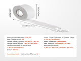 Drywall Mesh Tape, 50mm W x 45m L Self-Adhesive Fiberglass Drywall Joint Tape, 36 Rolls Dry Wall V952-GQJDZZBLXWW5W2VKJ001V0